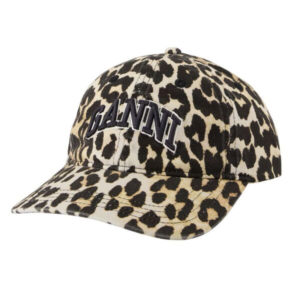 Leo Cap - Ganni - Cotton - Printed